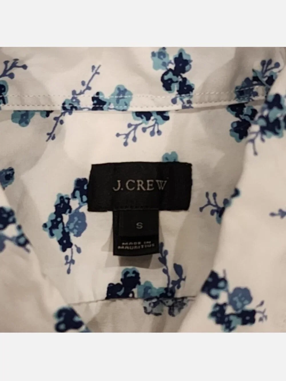 J. Crew Short Sleeve Button Down S